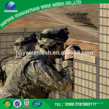 Gabion soldado de alta qualidade melhor preço para barreira hesco militar